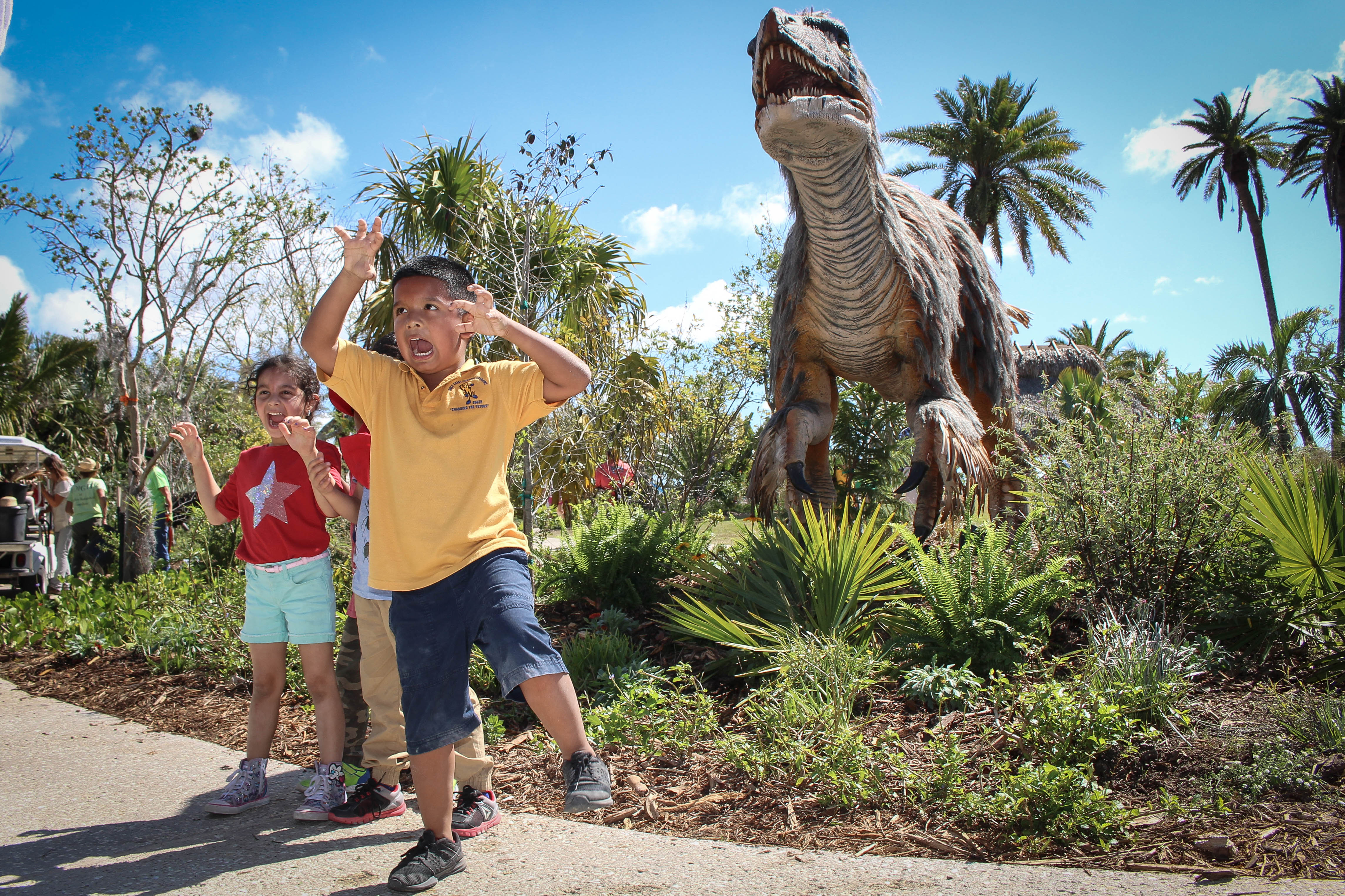 Dinosaurs Back With A Roar Naples Botanical Garden