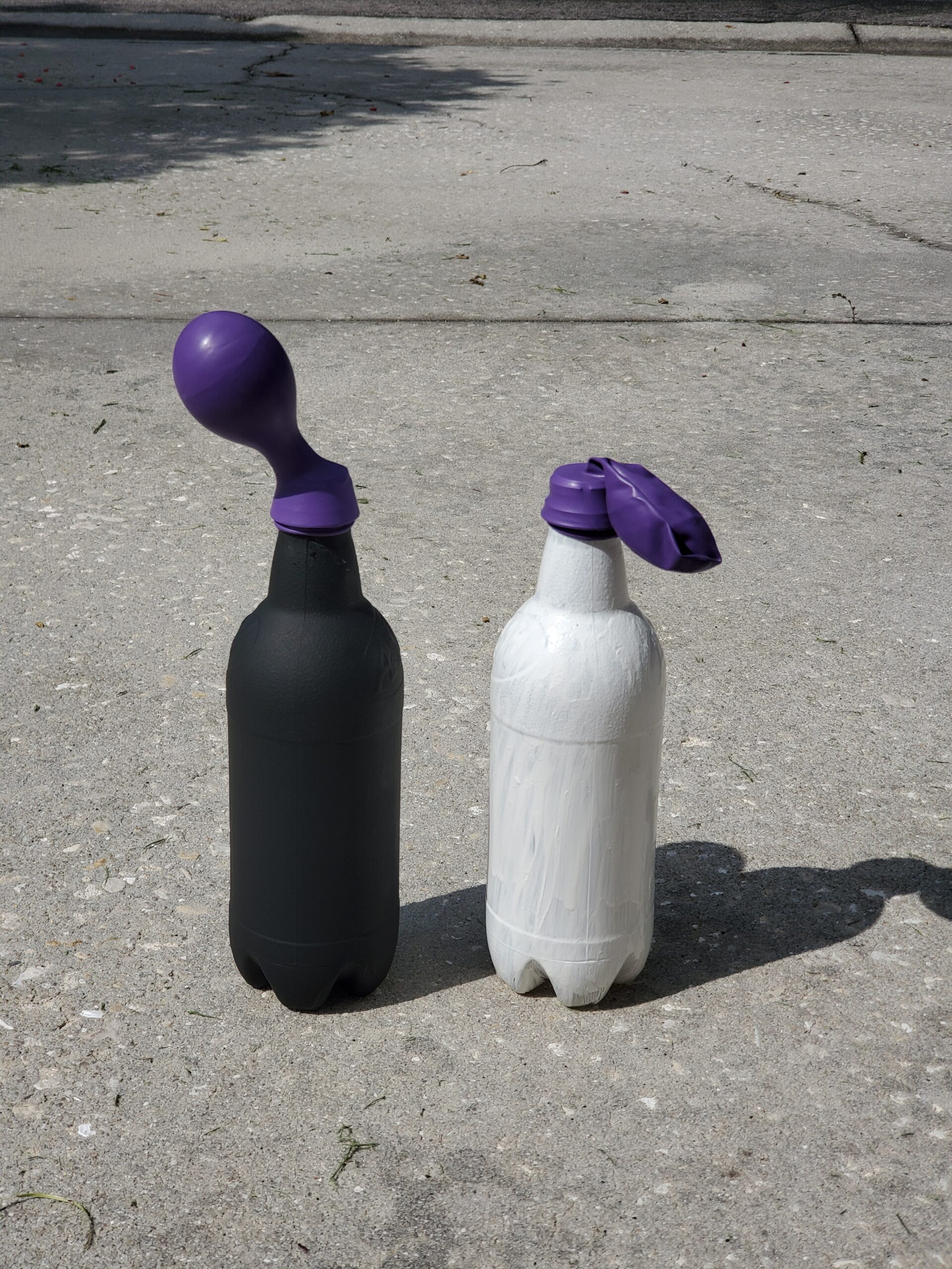 Solar powered shop balloon lights