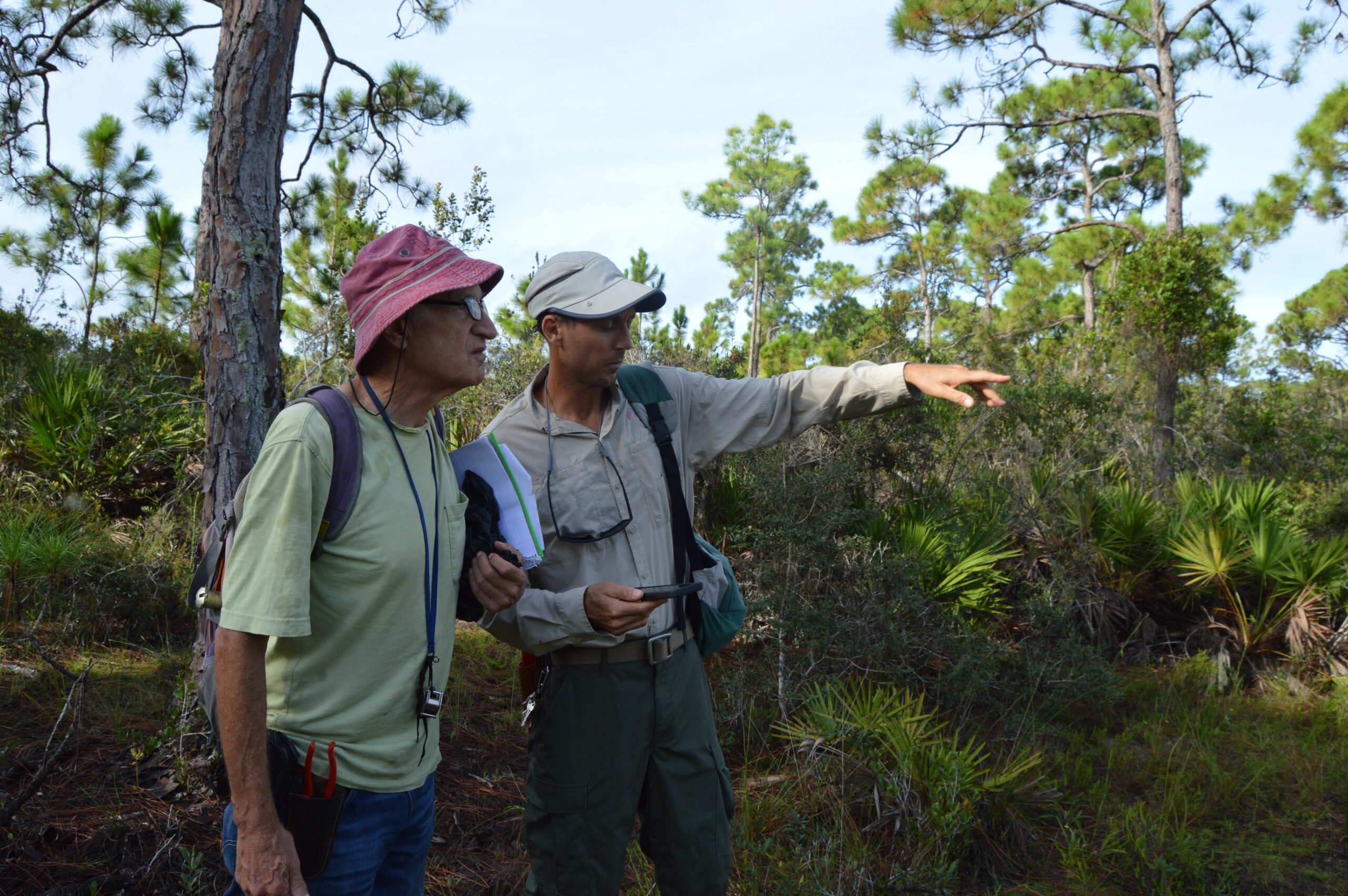 Dr. George Wilder and Eric Foht