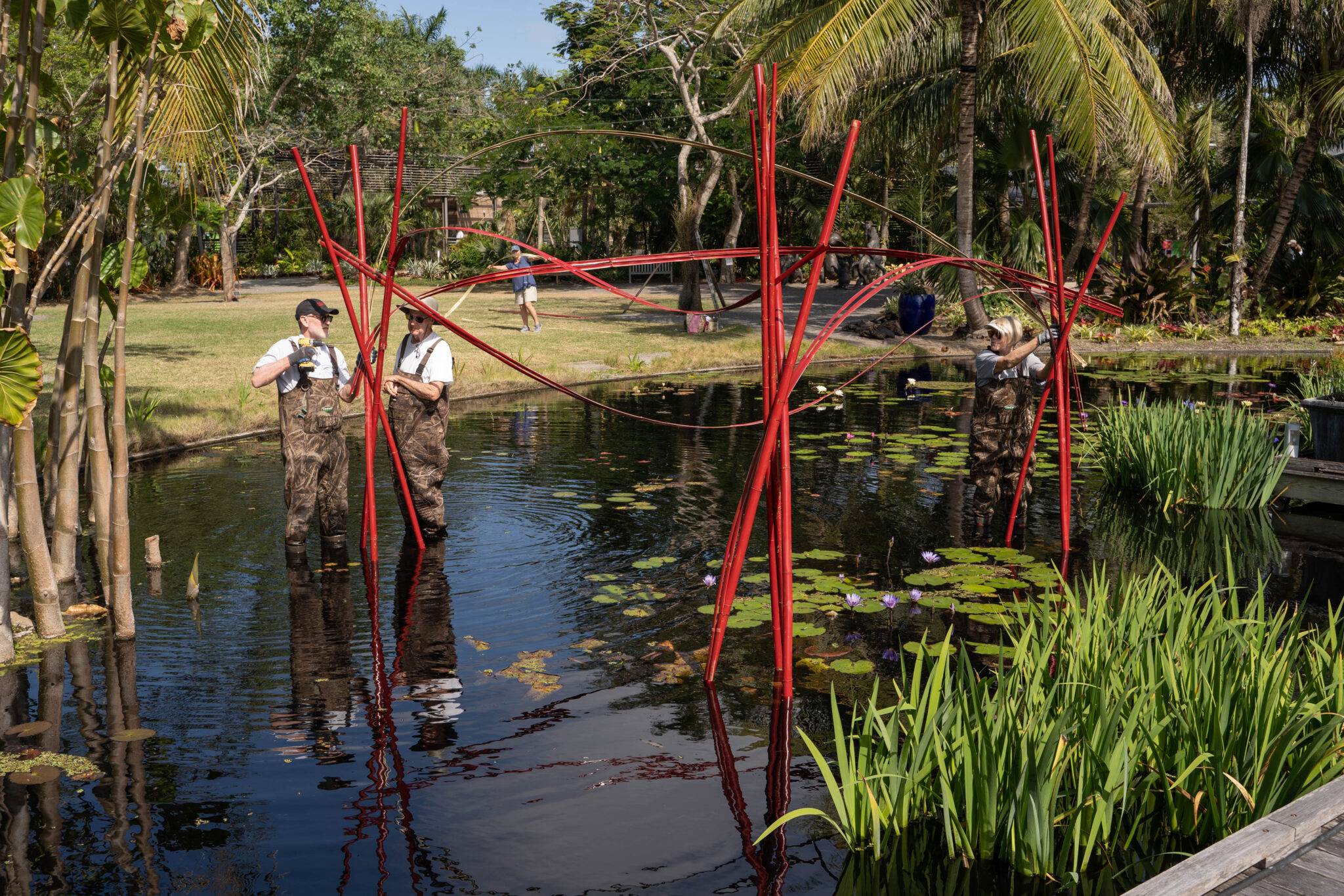 Ikebana Group Celebrates 50 Years Naples Botanical Garden