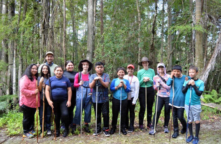 Students Discover the Secrets of the Swamp  