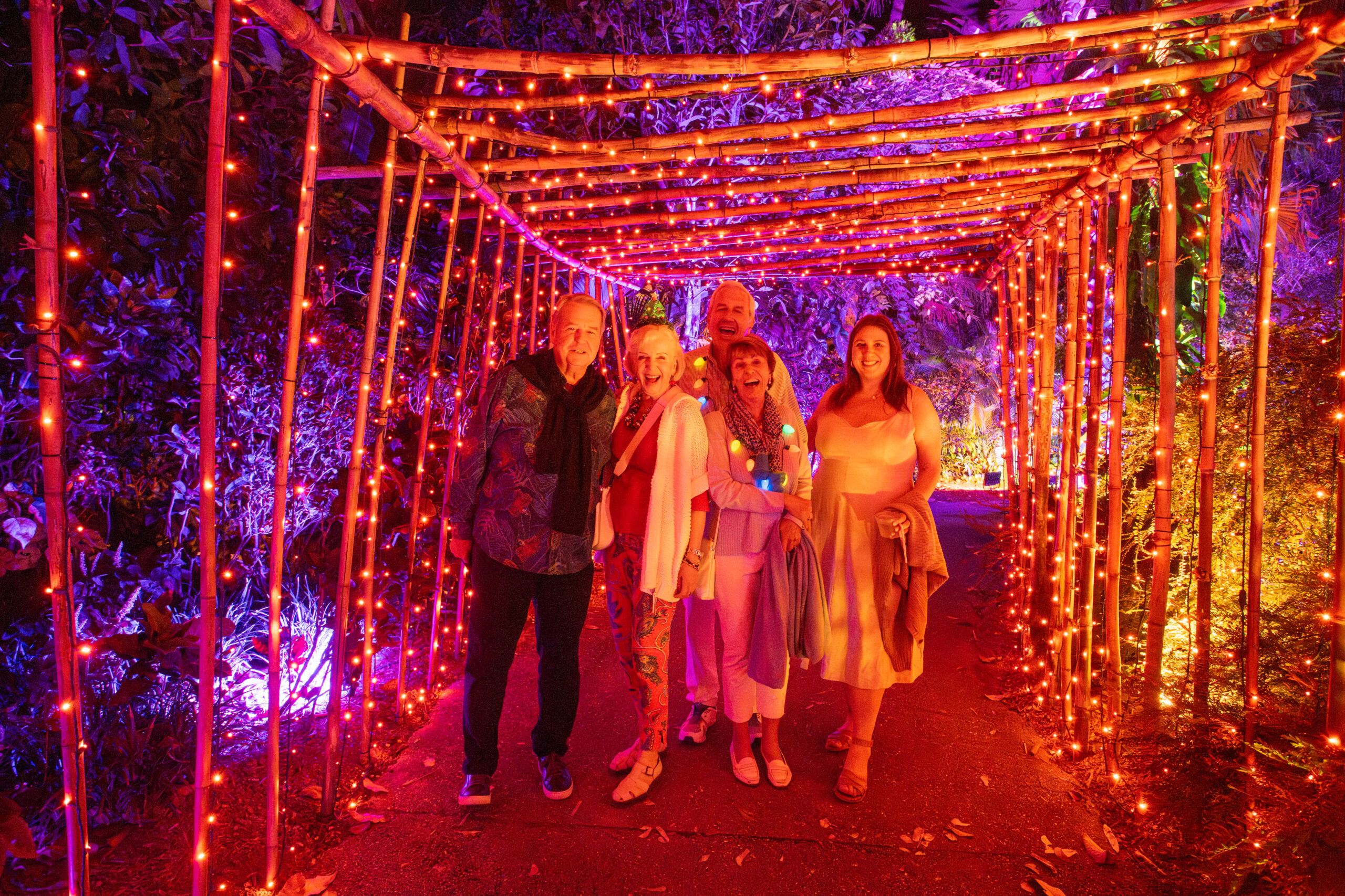 Johnsonville Night Lights in the Garden | Naples Botanical Garden